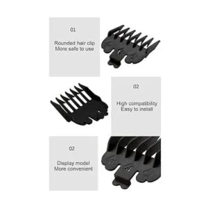 Juego de 8 guías profesionales de peinetas para cortadora_4