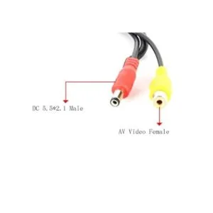 Cable hembra de 7.9 in 4 pines conector hembra RCA_3