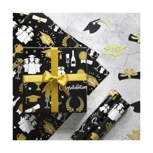 Papeles de regalo de graduación 2022 6 hojas de papel de_5