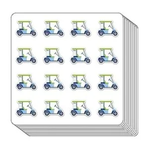 Calcomanías para planificar deportes de golf 0.5_1