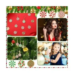 60 piezas de dije de bastón de caramelo para hacer joyas_5