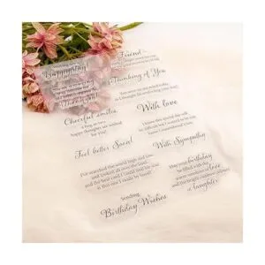 Linda Craft 1 pieza Wishing You a Happy Day Friend_3