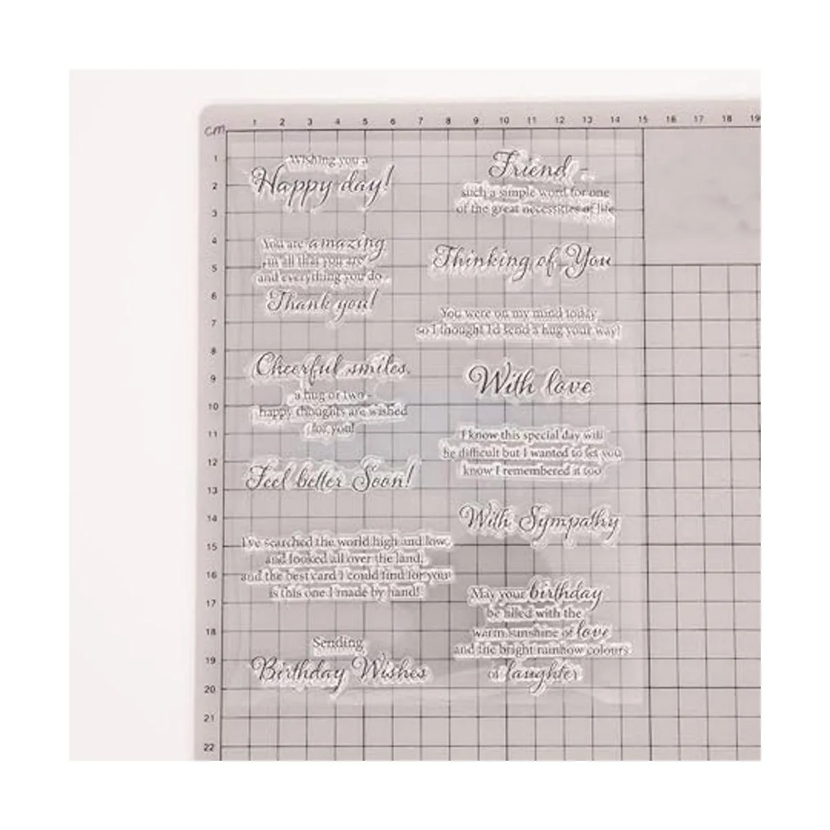 Linda Craft 1 pieza Wishing You a Happy Day Friend_2