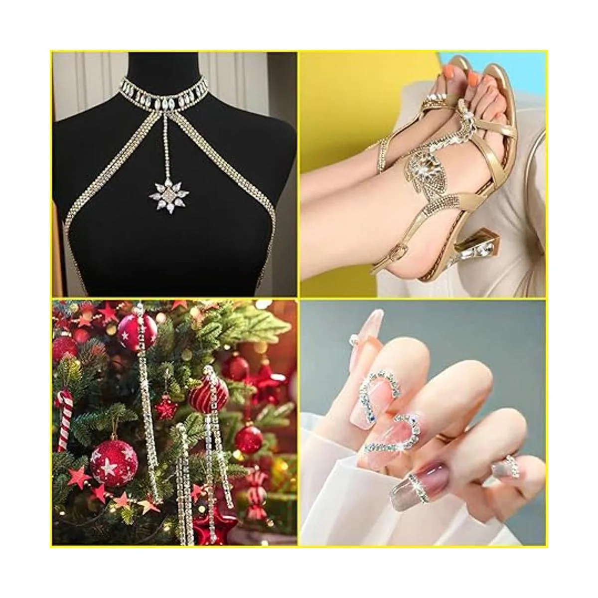 1 rollo de 10 yardas de 0.118 in de cristal con cierre de_2