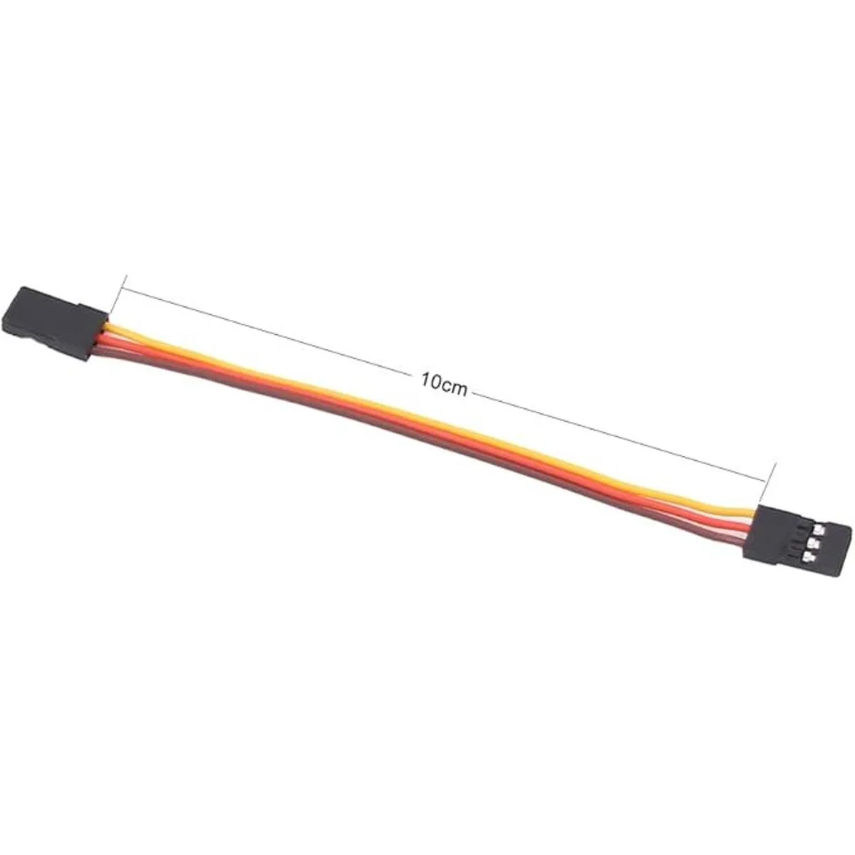 OliRC 10 piezas macho a macho 3.9 in Servo extensión cable_2
