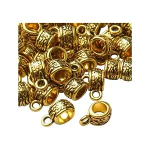 100 piezas de oro antiguo de la fianza del tubo de la_4
