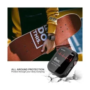 JZK Paquete de 2 fundas con protector de pantalla de_3