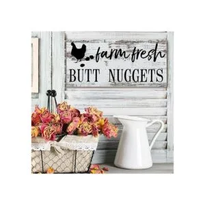 Fresh Decoración de pared de pollo gallinero_3