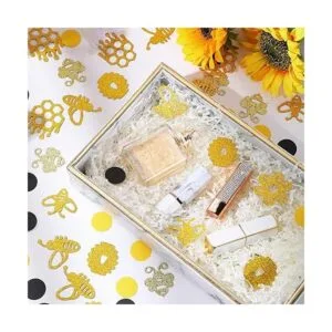 280 piezas de confeti de abejorro con purpurina color_5