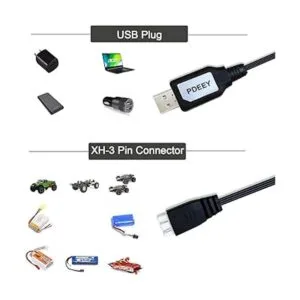 Cable de carga de repuesto para automóvil SCX24_2