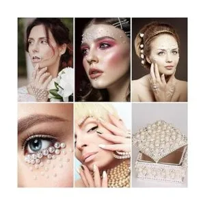 14 hojas de calcomanías autoadhesivas de perlas_5