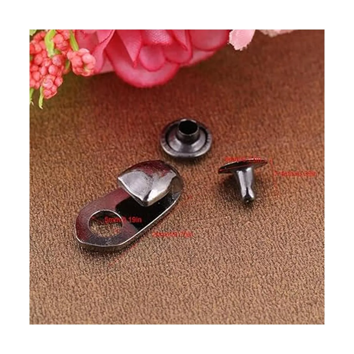 20 unidsset encaje accesorios ganchos para botas con_2