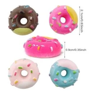 Honbay 30 abalorios de resina con parte trasera plana_2