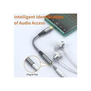 Adaptador USB tipo C a conector de auriculares hembra de_3