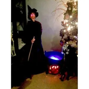 Akeydeco Máquina de niebla para fiestas de Halloween_3