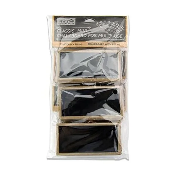New Star Foodservice 28393 pizarras de 2 pulgadas por 4_6