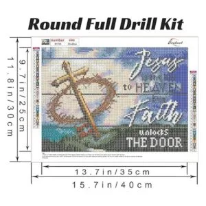 Bestact Kits de pintura de diamantes kit de arte de_3