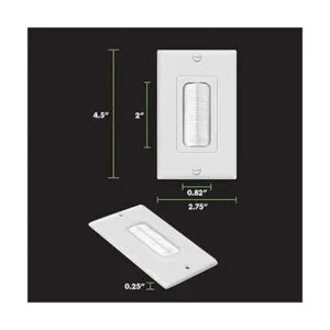 TOPGREENER Placa de pared con cepillo de cerdas_2