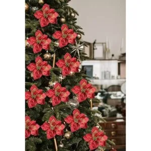 200 pines verdes de 1.7 pulgadas pasadores florales en U_4