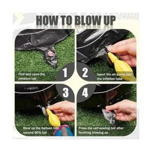 12 globos a cuadros blancos y negros de 18 pulgadas_3