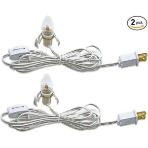 Paquete de 2 cables de accesorios con 2 bombillas de_1