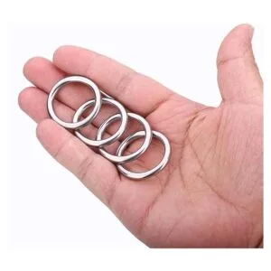 12 anillos tóricos de metal de 1 pulgada de acero_2
