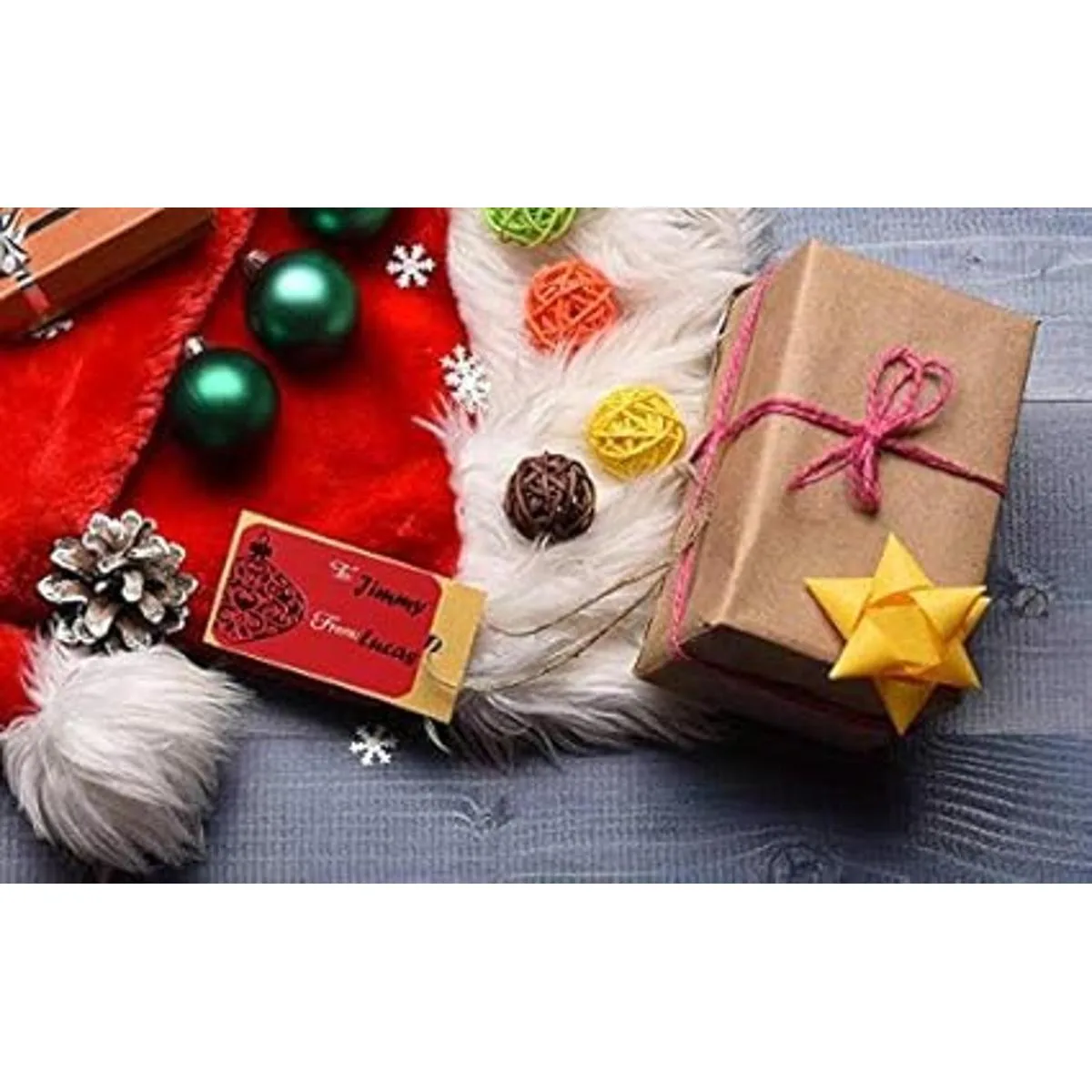 Etiquetas engomadas de Navidad pegatinas autoadhesivas de_5