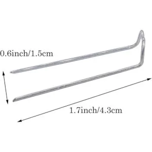 200 pines verdes de 1.7 pulgadas pasadores florales en U_3