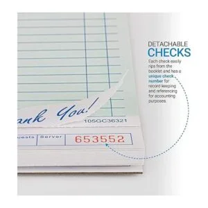 Stock Your Home Libro de cheques de invitados 5 libros_3