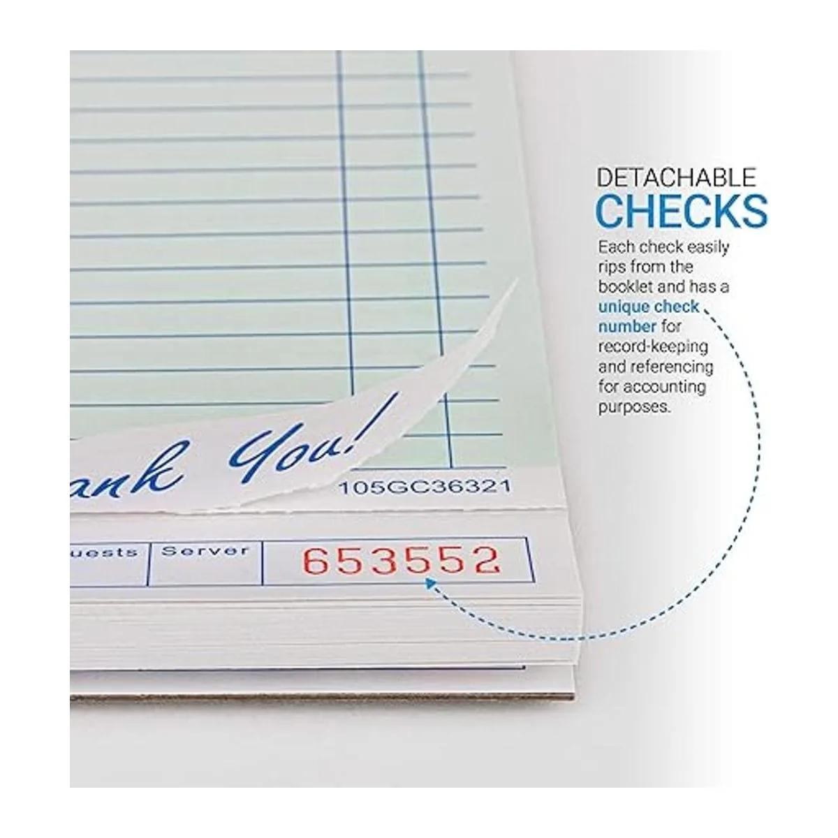 Stock Your Home Libro de cheques de invitados 5 libros_3