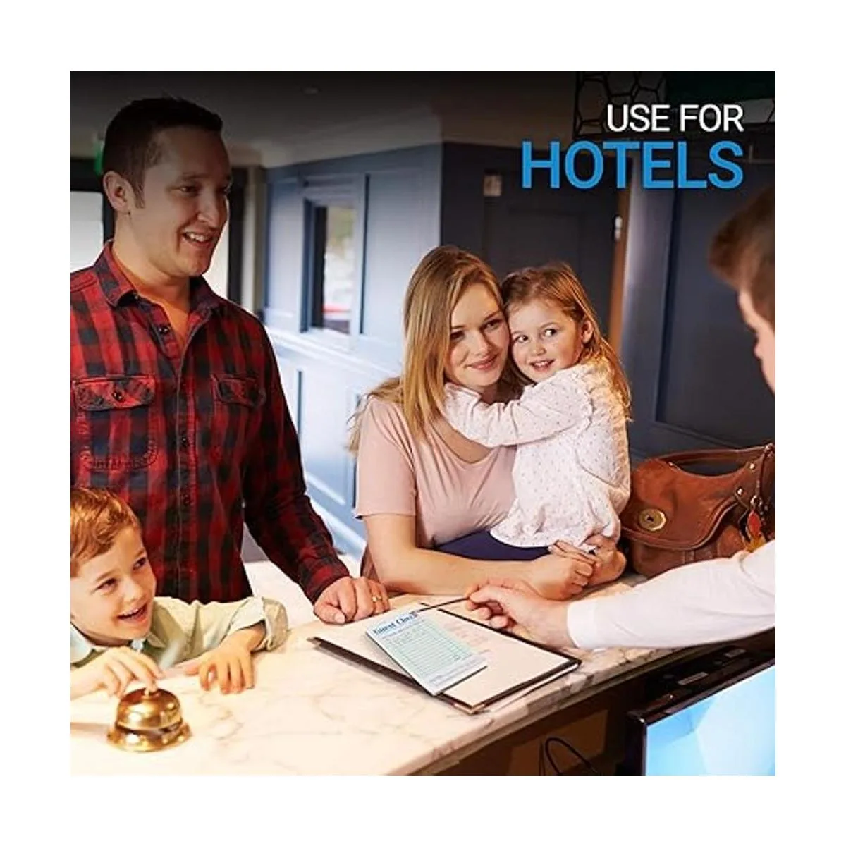 Stock Your Home Libro de cheques de invitados 5 libros_5