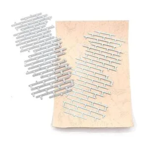 Troqueles de corte de red irregular de ladrillo red de_3