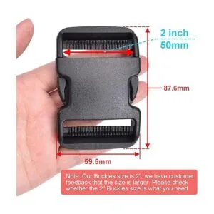 CooBigo Paquete de 5 clips de hebilla de plástico de_2