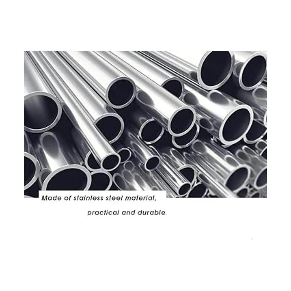 Utoolmart Regla de ángulo recto regla de acero al carbono_5