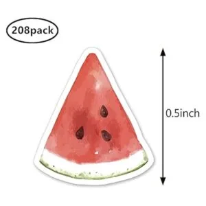 Calcomanías para planificar sandía 0.5 pulgadas álbum de_2