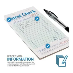Stock Your Home Libro de cheques de invitados 5 libros_4