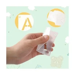 Augshy Paquete de 56 plantillas de letras y números del_3