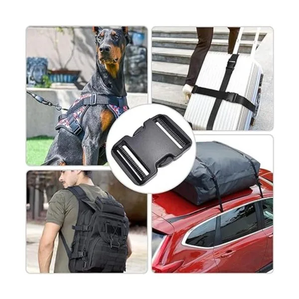 CooBigo Paquete de 5 clips de hebilla de plástico de_4