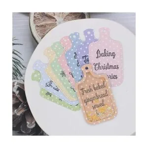 KSCRAFT Deseos de Navidad con tabla de cortar sello de_3