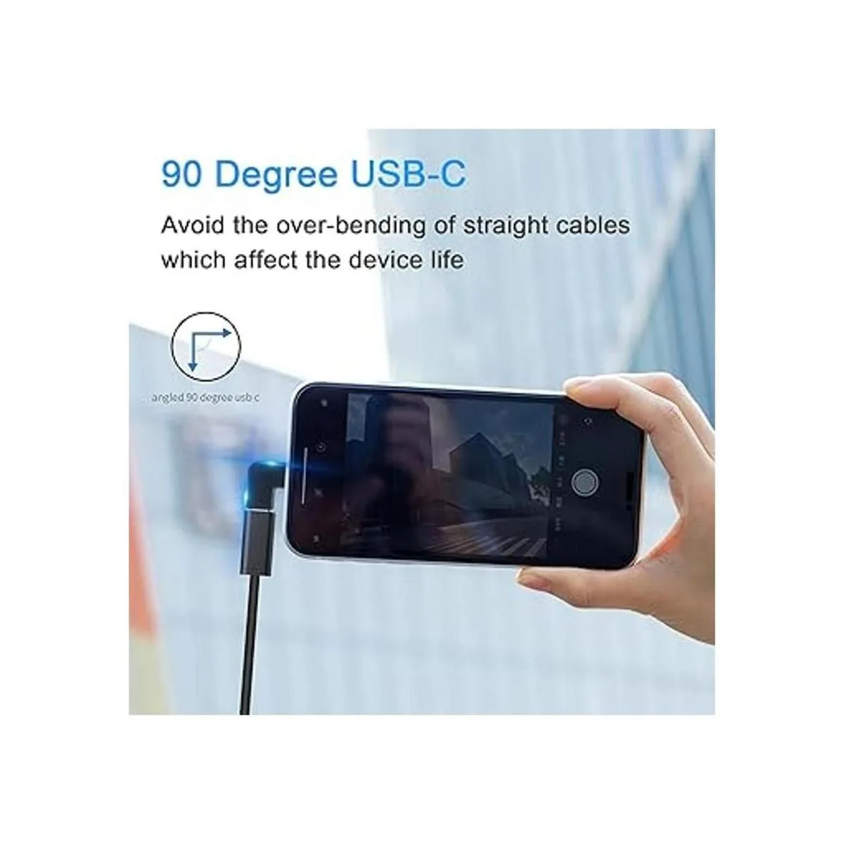 Poyiccot Adaptador USB C de ángulo recto adaptador USB C_4