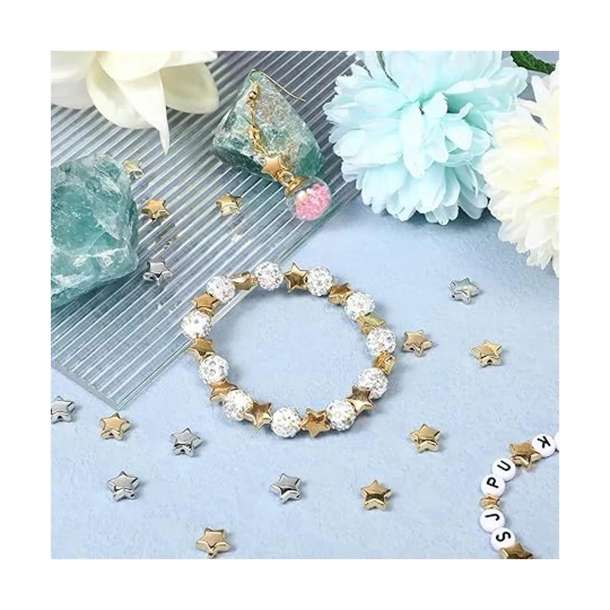 400 cuentas espaciadoras de estrella cuentas de estrella_7