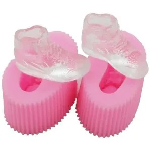 ZQWE Molde 3D para zapatos de niños molde de chocolate_3