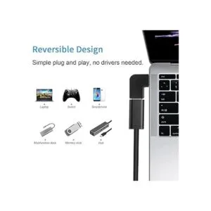 Poyiccot Adaptador USB C de ángulo recto adaptador USB C_2
