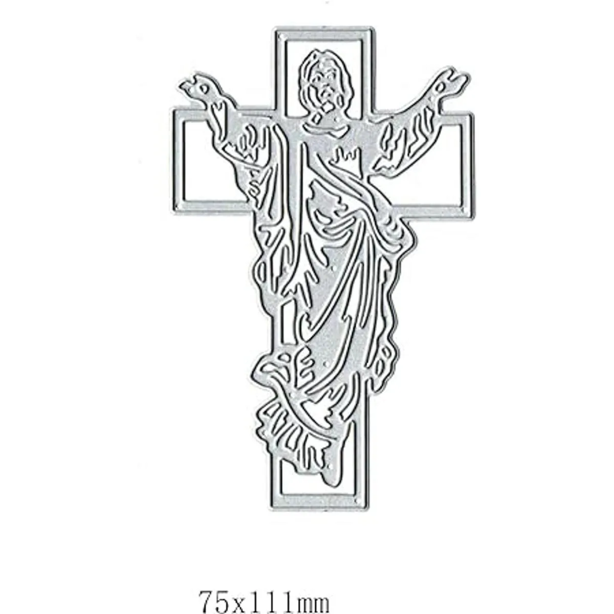 Cross Jesus Troqueles de metal para manualidades_2