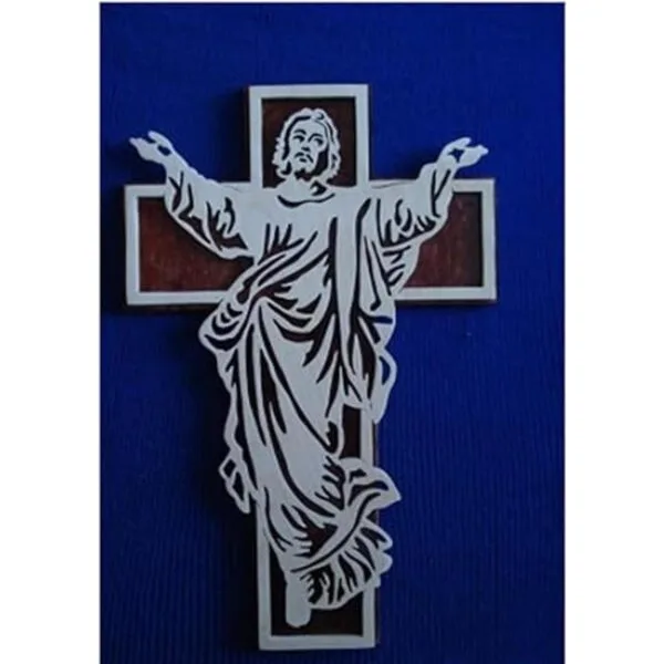 Cross Jesus Troqueles de metal para manualidades_4