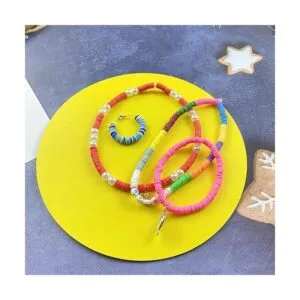 4000 cuentas de arcilla polimérica de mezcla rosa cuentas_5