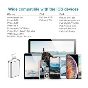 Compatible con Apple MFi Adaptador de cámara Lightning_4