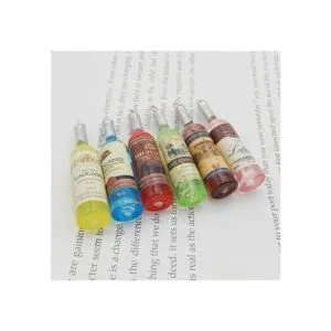 10 piezas de varios colores mini botellas de vino de_5