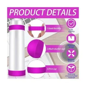 12 bandas de silicona para vasos de sublimación kit de_3