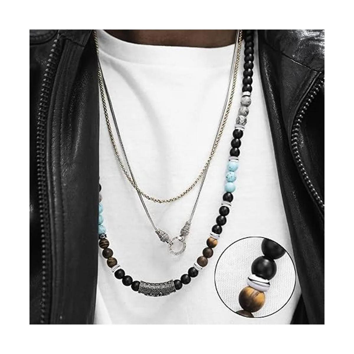 30 cuentas de tapón de goma de 0.315 in de latón_7